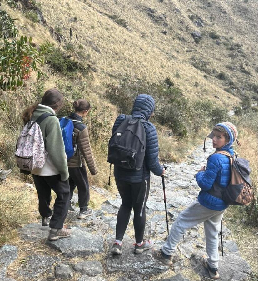 Trek Camino inca trek rumbo a Machu Picchu