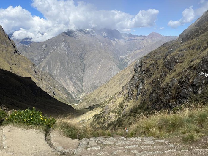 Llegada a la cima