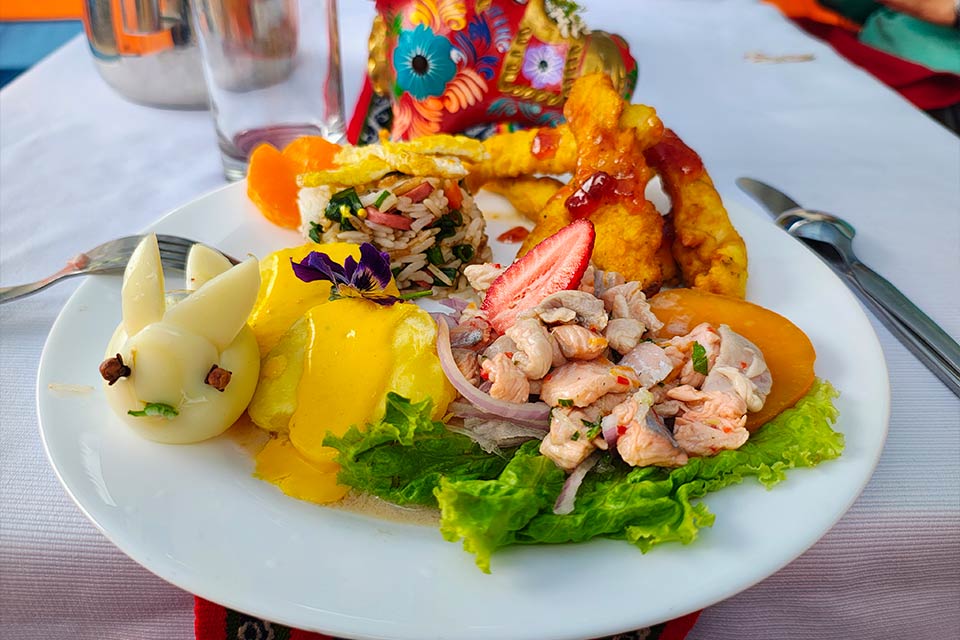 Gastronomía en la ruta Camino Inca