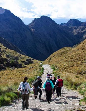 Camino inca 4 dias trek bajada